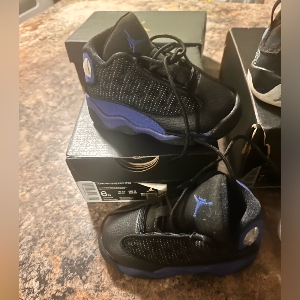 Retro Jordan 13 in original box size 6